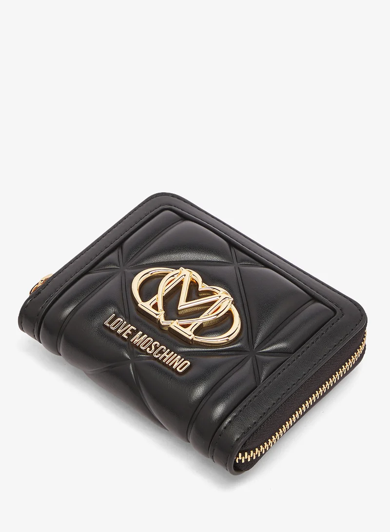 Love Moschino Embossed Q PU Wallet